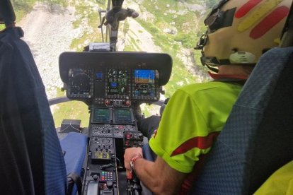 Helicóptero de rescates de Castilla y León.
