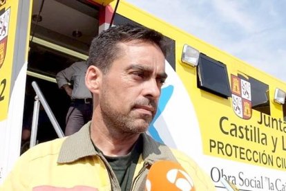 El nuevo director general de Prevención y Extinción de Incendios Forestales, Ángel Sánchez Martín, en una foto de archivo.