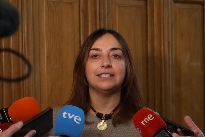 La alcaldesa de Palencia, Miriam Andrés