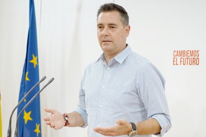 El secretario de Organización del PSOECyL, Daniel de la Rosa.