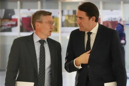 José Ángel Arranz y Juan Carlos Suárez Quiñones, en una imagen de archivo.