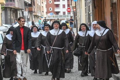 Vista en el juicio verbal de desahucio de las exmonjas del monasterio de Belorado (Burgos) en julio de 2025.