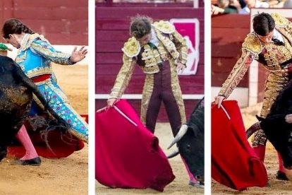 Raquel Martín, Salvador Herrero y Jorge Oliva