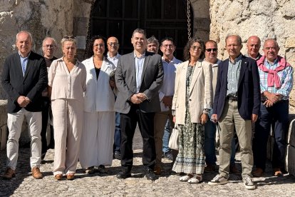Asamblea Regional Norte de Los Pueblos Más Bonitos de España celebrada en Ampudia, en Palencia