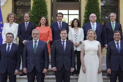 Toma de posesión de los miembros del Gobierno de la XII Legislatura, el pasado 15 de junio.