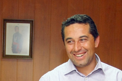 El alcalde de Cabañas Raras Juan Marcos López Gutiérrez.- ICAL