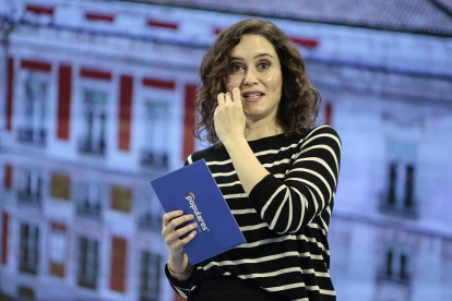 La presidenta de la Comunidad de Madrid, Isabel Díaz Ayuso.- ICAL