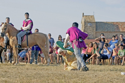 La Soldadesca de Iruecha es la única fiesta de moros y cristianos de toda Castilla y León y es Fiesta de Interés Turístico Regional desde hace más de tres décadas. / HDS