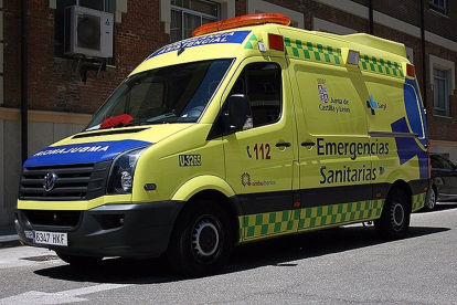 Ambulancia de Sacyl. -E.PRESS