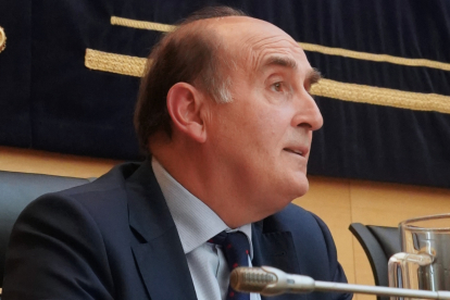 El comisionado de Transparencia, Tomás Quintana.- ICAL