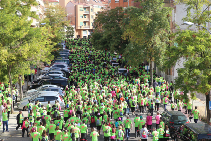 Celebración de la XIV Carrera 'Mucho por vivir', organizada por la AECC de Zamora. -ICAL