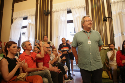 Francisco Guárido toma posesión como alcalde en la nueva corporación municipal del Ayuntamiento de Zamora. -ICAL