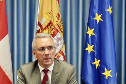 El delegado del Gobierno en Castilla y León, Javier Izquierdo.- ICAL.