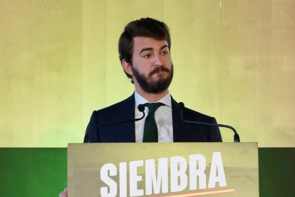 El candidato de Vox a la presidencia de la Junta, Juan García Gallardo.- ICAL