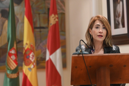 Raquel Sánchez, ministra de Transportes, Movilidad y Agenda Urbana. ICAL
