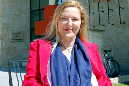Isabel Campo, presidenta de Cruz Roja en Salamanca. CRUZ ROJA