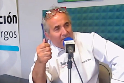Roberto Da Silva, durante la entrevista en Radio Evolución.- E. M.