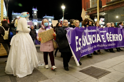 Manifestaciones por el Día Internacional de la Eliminación de la Violencia hacia las Mujeres en Valladolid. - ICAL