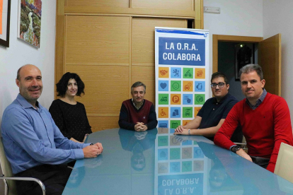 Miembros del equipo que ha realizado el proyecto en las instalaciones de la Universidad de León. - E.M