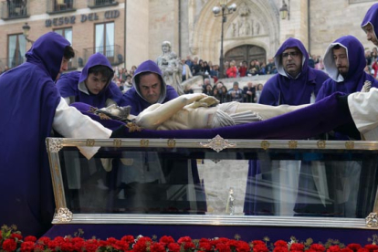 Imagen de archivo de la Procesión del Santo Entierro en Burgos. -CYLTV.
