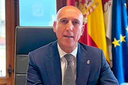 José Antonio Diez, alcalde de León. -E.M.