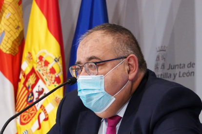 El consejero de Sanidad, Alejandro Vázquez.- ICAL