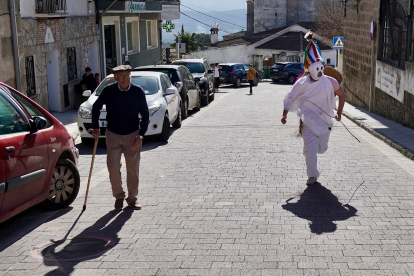 Celebración de los Zarramaches de Casavieja en Ávila. -ICAL.