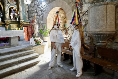 Celebración de los Zarramaches de Casavieja en Ávila. -ICAL.