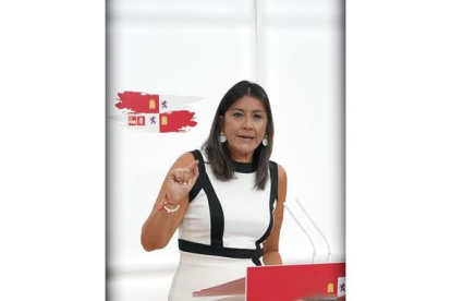 Imagen de archivo de la secretaria de Organización del PSOE de Castilla y León, Ana Sánchez.