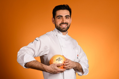 El chef Alejandro Serrano del restaurante Alejandro Serrano en Miranda de Ebro (Burgos)