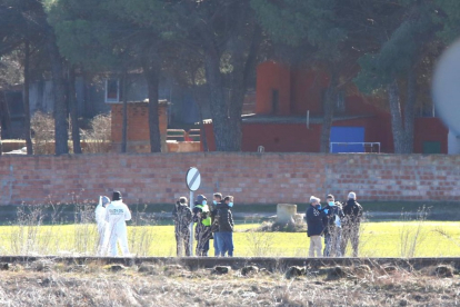 La Guardia Civil encuentra el cadáver de Esther López en el polígono de Tuduero.- J. M. LOSTAU