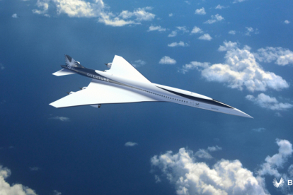Overture, el avión comercial más rápido del mundo, optimizado para velocidad, seguridad y sostenibilidad. -BOOM