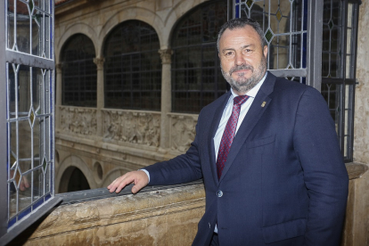 El presidente de la Diputación de León, Eduardo Morán. - E.M