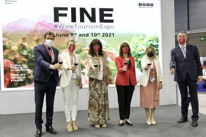 Presentación de la Feria Fine Wine Tourism Expo de Valladolid. / ICAL