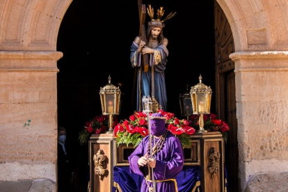 Semana Santa en Fuentesaúco (Zamora), en una imagen de archivo. -PACO MEDINA