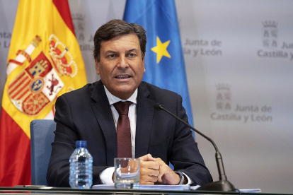 El consejero de Economía y Hacienda, Carlos Fernández Carriedo. E.M.