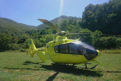 Helicóptero medicalizado. - EUROPA PRESS