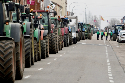 Fotos de las protestas agrarias en Castilla y León este miércoles