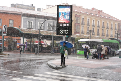 Nieve en Valladolid. - ICAL