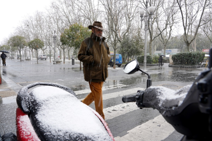 Nieve en Valladolid. - ICAL