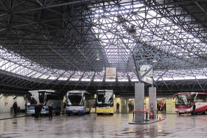 Estación de autobuses de Burgos. -E.M