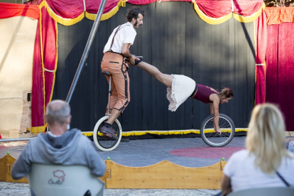 Espectáculo ‘Circ a la fresca’ del Circ Bover, dentro de la programación del VIII Festival Internacional de Circo de Castilla y León, Cir&co. - ICAL