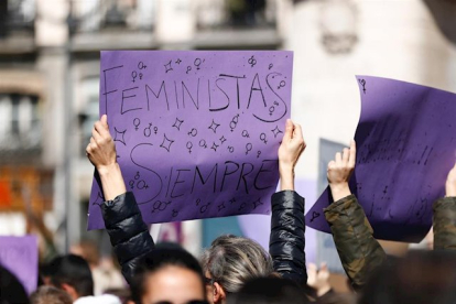 Manifestaciones feministas 8M.- E.M.