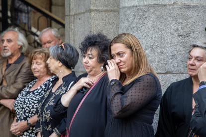 Capilla ardiente de la subdelegada de Gobierno en Salamanca, Encarnación Pérez.- ICAL