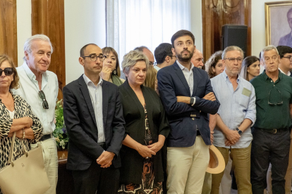 Capilla ardiente de la subdelegada de Gobierno en Salamanca, Encarnación Pérez.- ICAL