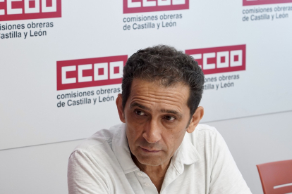 El secretario general de CCOO de Castilla y León, Vicente Andrés, en una imagen de archivo.- ICAL