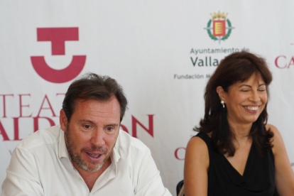 Óscar Puente y Ana Redondo en su etapa en el Ayuntamiento de Valladolid. ICAL