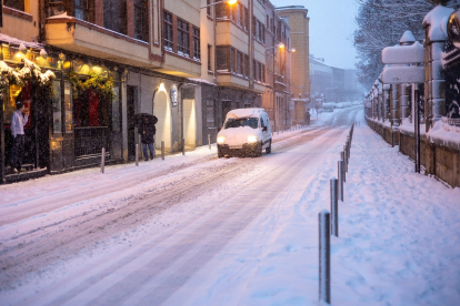 Nieve en Soria. -ICAL