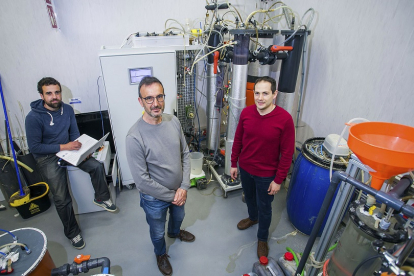Innovadores - Químicas UBU: Daniel Ezquerra, Victorino Díez y Cipriano Ramos