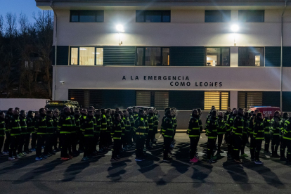 Quinto Batallón de Intervención en Emergencias en León. ICAL